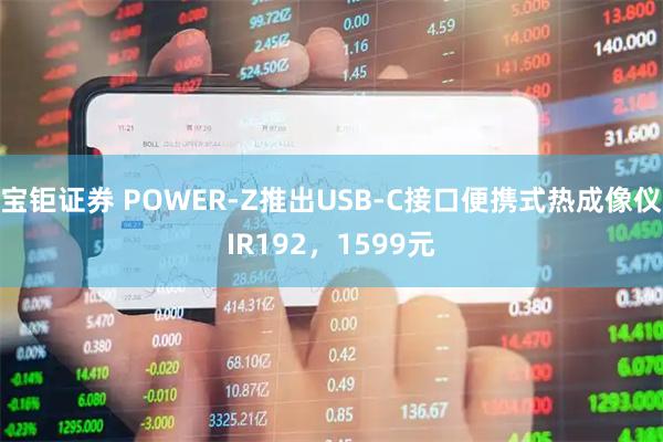 宝钜证券 POWER-Z推出USB-C接口便携式热成像仪IR192，1599元